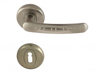 Cobra Door Handle - For Standart Key, Inox