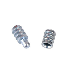 Pair Of Metal Dowels For Extensible Table