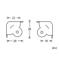 Adam Hall 4050 Case Corner
