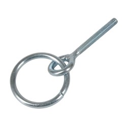 Padlock Ring With Bolt And Hex Nut - M6