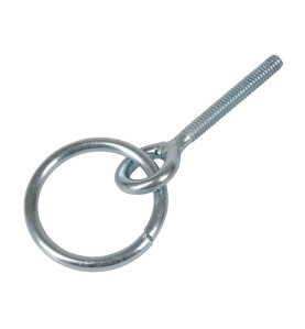 Padlock Ring With Bolt And Hex Nut - M6