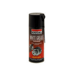 Смазочен спрей с бяла грес Soudal White Grease