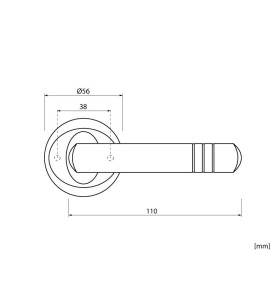 Wega Door Handle - scheme