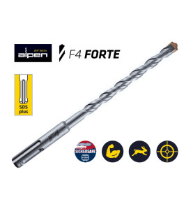 Alpen SDS-plus F4 Forte Hammer Drill Bit - 160 x 100 mm