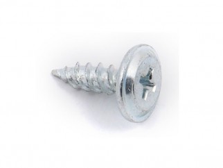 Zinc Plated Washer Screw - White, 4.2 х 13 mm