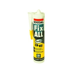 Супер бързо монтажно лепило-уплътнител Soudal Fix All Turbo