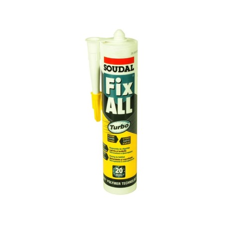 Soudal Fix All Turbo Super Fast Adhesive Sealant