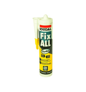 Супер бързо монтажно лепило-уплътнител Soudal Fix All Turbo