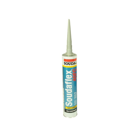 Полиуретаново лепило-уплътнител К+Д Soudal Soudaflex 40 FC - 310 мл, Сив