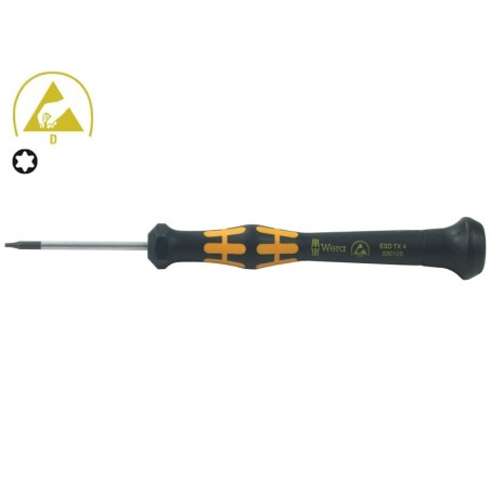 Отвертка за телефони и компютри Wera Kraftform Micro 1567 Torx - TX-4