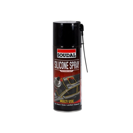 Прозрачен силиконов спрей Soudal Silicone Spray