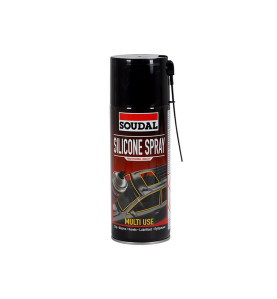 Soudal Transparent Silicone Aerosol Spray