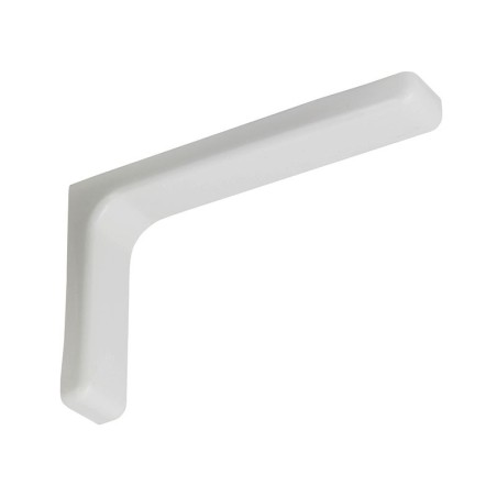 WSPP Shelf Bracket With Plastic Cover - 180 х 115 х 35 mm, White