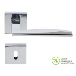 Forme Fashion Modena Interior Door Handles - Standard Key, Polished Chrome