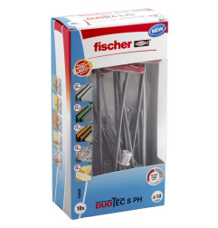 Дюбел за гипсокартон+винт Fischer Duotec 2х10бр