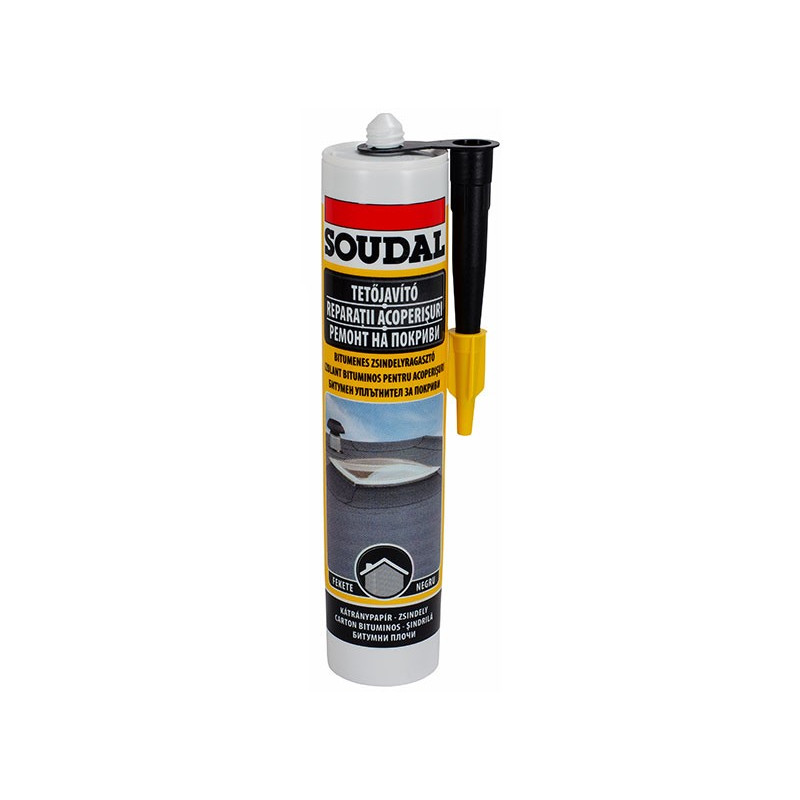 Soudal Water Resistant Bitumen Roof Sealant
