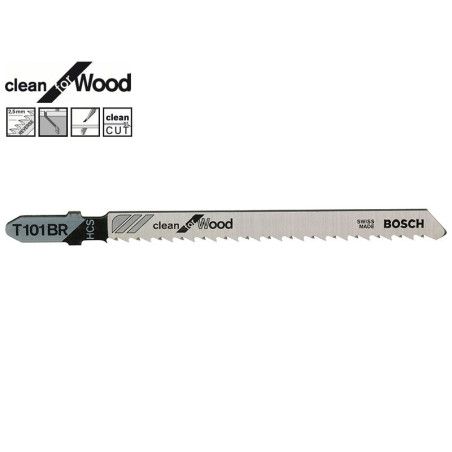 Нож за зеге за дърво Bosch Clean for Wood T101BR