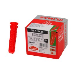 Универсални дюбели Wkret-met SFX - 5 x 25 мм