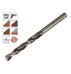 Alpen HSS Cobalt Holz Drill Bit For Wood - 8 mm
