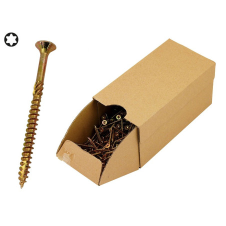 KAMA Turbo Wood Screws - 4.0 x 60 mm, 200 pcs