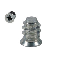 Euro Screws For Furniture Hardware - 6.3 x 9 mm, 200 pcs
