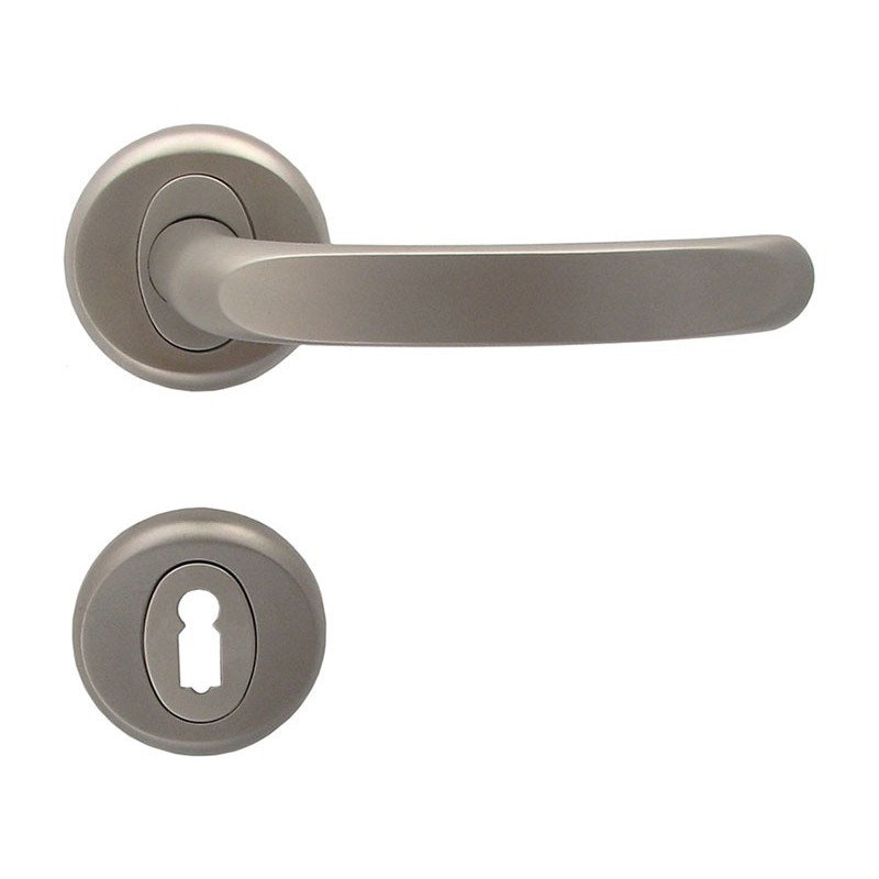 Regulus Interior Door Handles - Standard Key, Matt Nickel Regulus Interior Door Handles - Standard Key, Matt Nickel