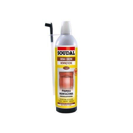 Двукомпонентна полиуретанова монтажна пяна Soudal Soudafoam 2K
