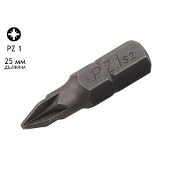 KAMA PZ Screwdriver Bit - PZ 1, 25 mm