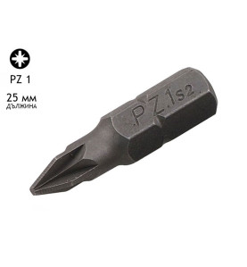 KAMA PZ Screwdriver Bit - PZ 1, 25 mm