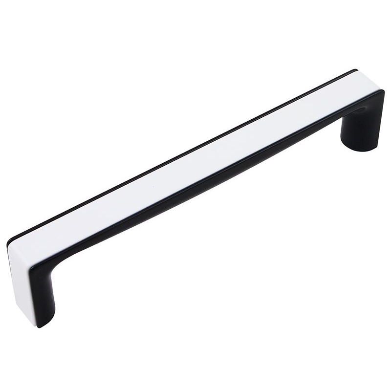 Nomet TWIX Furniture Handle - 160 mm, Black-White