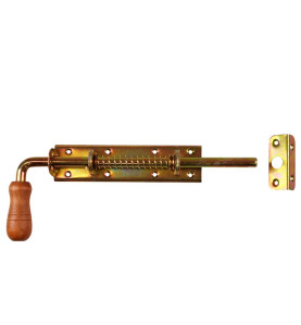 WSP Pull Spring Bolt With Wooden Grip