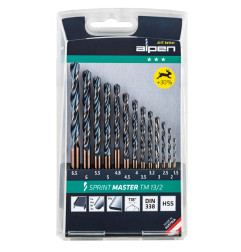 Alpen HSS Sprint TM 13/2 Drill Bits Set