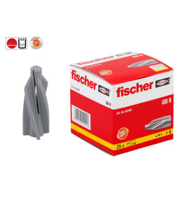 Fischer GB 8 Plastic Plug For Aerated Concrete
