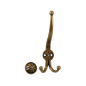 Nomet Sol G4 Furniture Hook - Antique Brass