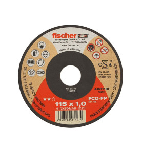Fischer FCD-FP Profi Cutting Disc - 115 x 1.0 mm