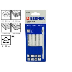 Berner WoodLine 4.0/100 Jigsaw Blades - 2384
