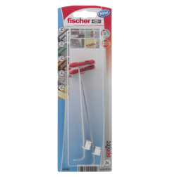 Дюбел за гипсокартон+винт Fischer Duotec 2х2бр