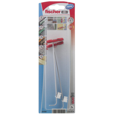 Дюбел за гипсокартон+винт Fischer Duotec 2х2бр