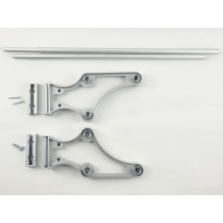 AM011B Telescopic Shoe Rack - 450-700 mm