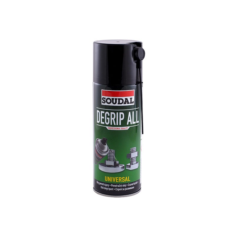 Спрей за развиване на гайки, болтове и машинни части Soudal Degrip All