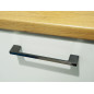 KAMA 85806N Furniture Handle - 160 mm, Nickel Black