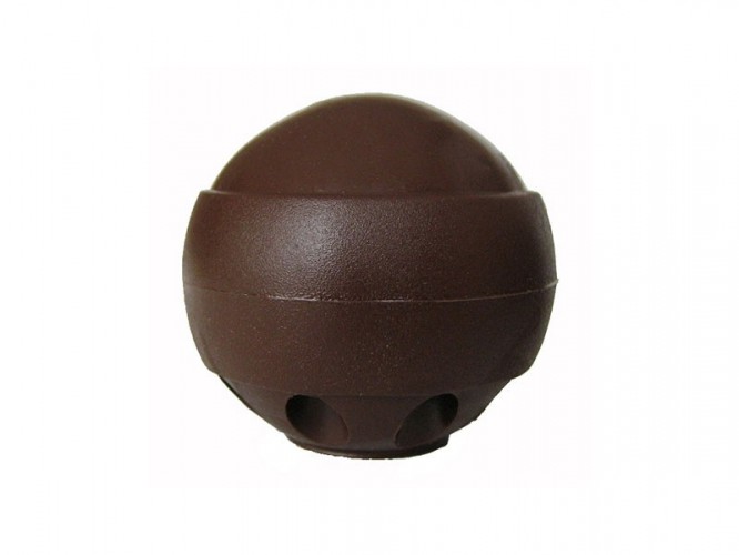 Spherical Door Stopper - brown