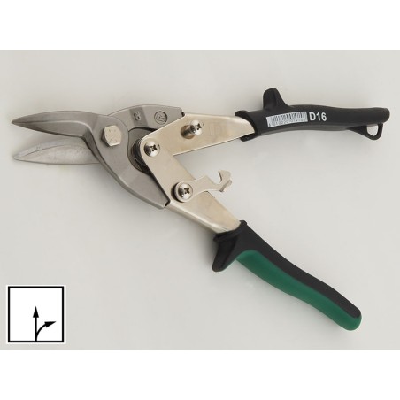 Bessey D16 Hand Snips For Cutting Sheet Metal - Right