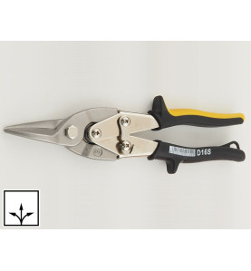 Bessey D16S Hand Snips For Cutting Sheet Metal - Straight