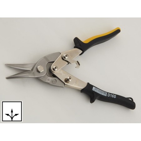Bessey D16S Hand Snips For Cutting Sheet Metal - Straight