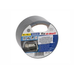 Водоустойчива лепенка за ремонтиране Fix-o-moll Power Tape - 10 м х 50 мм, Сребрист