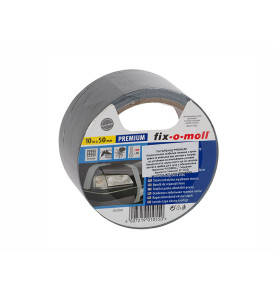 Водоустойчива лепенка за ремонтиране Fix-o-moll Power Tape - 10 м х 50 мм, Сребрист