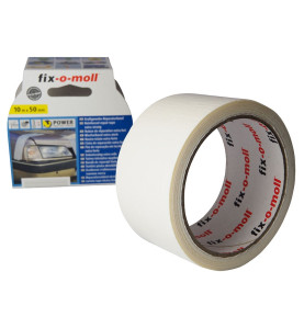 Fix-o-moll Premium Repair Power Tape - 10 m х 50 mm, White