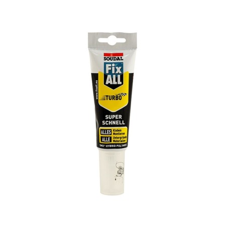 Супер бързо монтажно лепило-уплътнител Soudal Fix All Turbo - 125 мл
