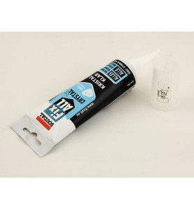 Кристално прозрачно лепило Soudal Fix All Crystal - 125 мл